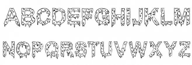Mister Muerte Font UPPERCASE