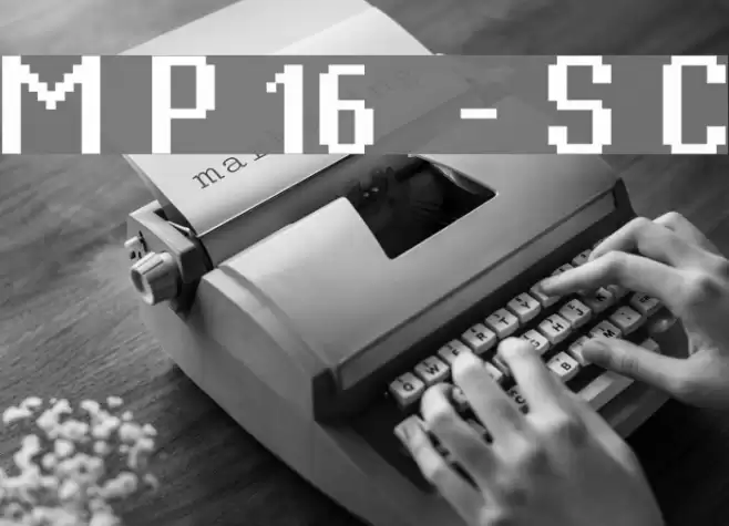 Mister Pixel 16 pt - Small Caps Font examples