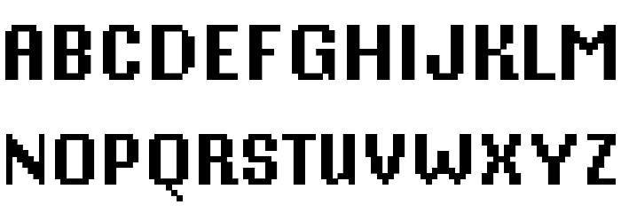 Mister Pixel 16 pt - Small Caps Font LOWERCASE
