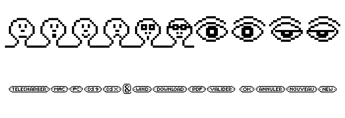 Mister Pixel 16 pt - ToolsOne フォント その他の文字