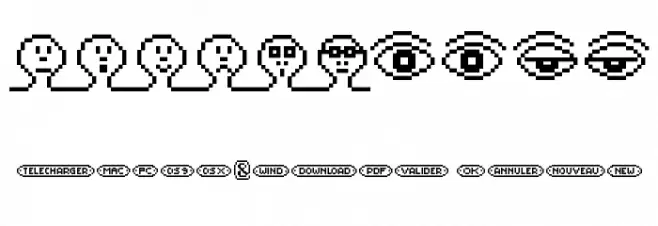 Mister Pixel 16 pt - ToolsOne Schriftart Anderer Schreiben