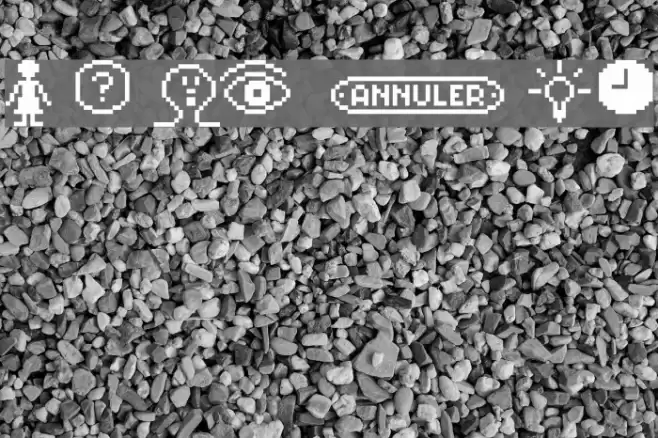 Mister Pixel 16 pt - ToolsOne Schriftart examples