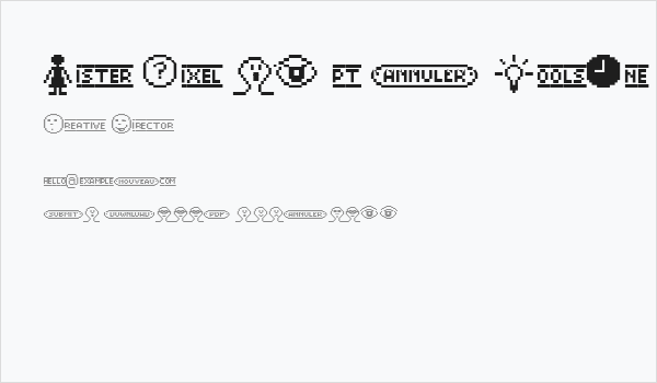 Mister Pixel 16 pt - ToolsOne Business Card