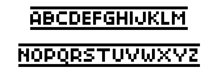 Mister Pixel 16 pt - ToolsOne フォント 小文字