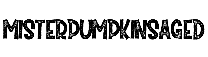 Mister Pumpkins Aged  नि: शुल्क फ़ॉन्ट्स डाउनलोड