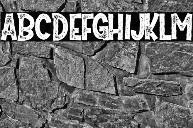 Mister Pumpkins Aged Font examples