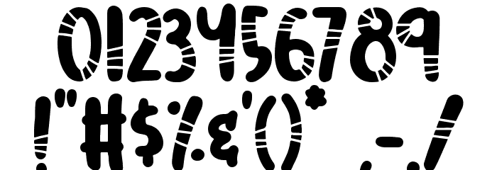 Mister Rocky Font OTHER CHARS