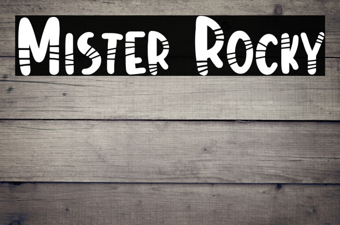 Mister Rocky Example 1