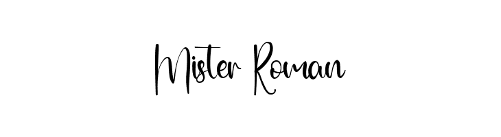 Mister Roman  لخطوط تنزيل
