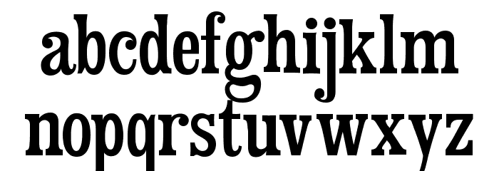 Mister Sinatra Slim Font LOWERCASE