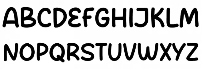 Mister Stars Font UPPERCASE