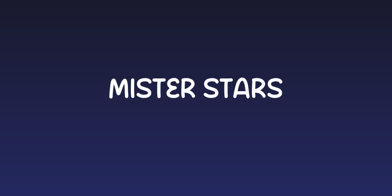 Mister Stars Social Header