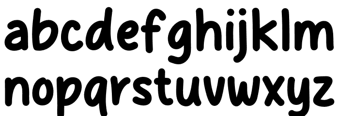 Mister Stars Font LOWERCASE