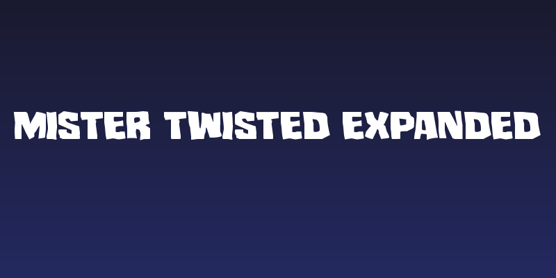 Mister Twisted Expanded Social Header