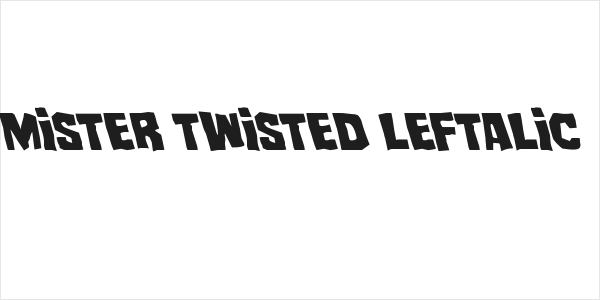 Mister Twisted Leftalic Logo