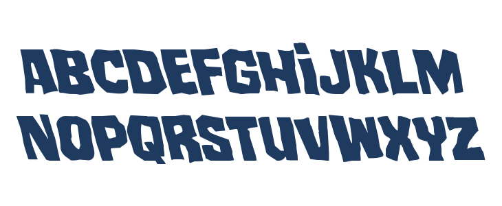 Mister Twisted Leftalic Lowercase