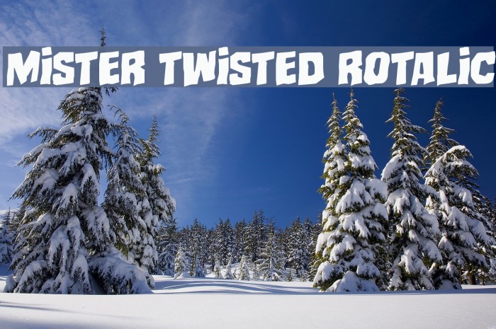 Mister Twisted Rotalic Example 3