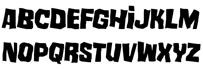 Mister Twisted Rotated 2 Font LOWERCASE