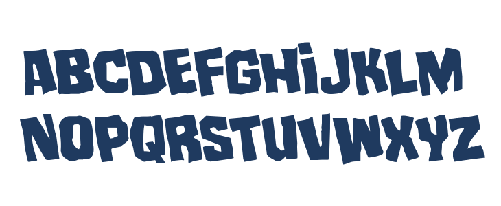 Mister Twisted Rotated Lowercase