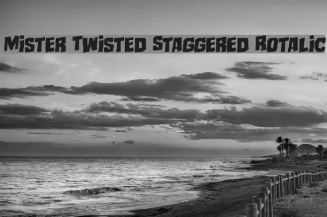 Mister Twisted Staggered Rotalic Example 2