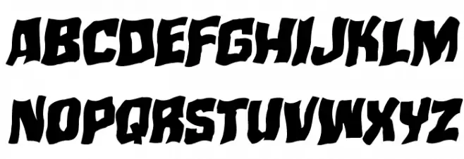 Mister Twisted Warped Italic Шрифта ВЕРХНИЙ