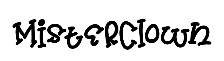 MisterClown  font caratteri gratis