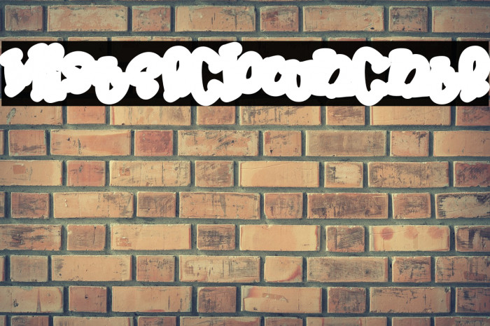MisterClownCntr Font examples