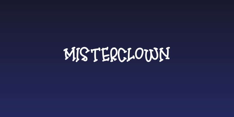 MisterClown Social Header