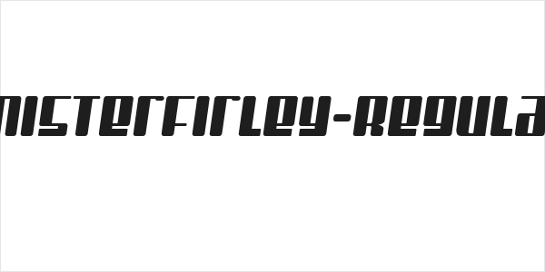 MisterFirley-Regular Logo