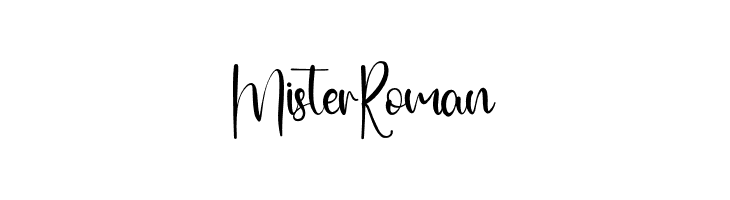MisterRoman  Fuentes Gratis Descargar