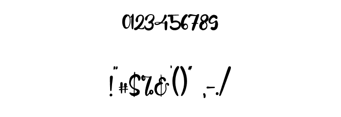 MisterRoman Font OTHER CHARS