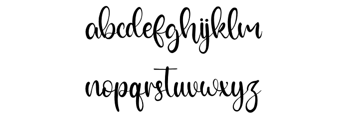 MisterRoman Font LOWERCASE