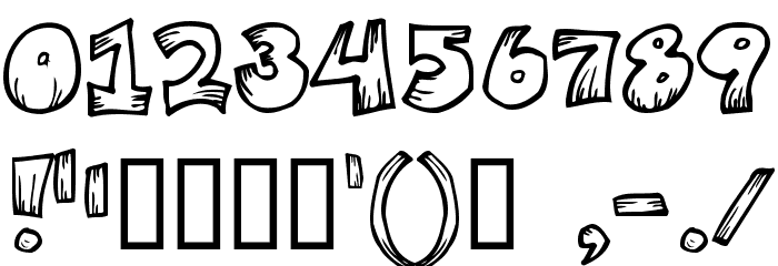 MisterVampire Font OTHER CHARS