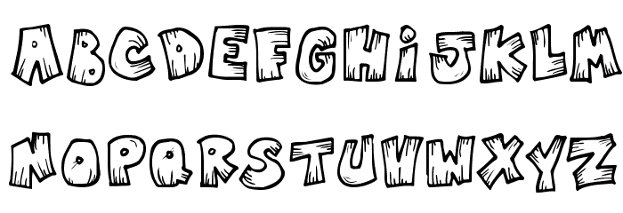 MisterVampire Font LOWERCASE