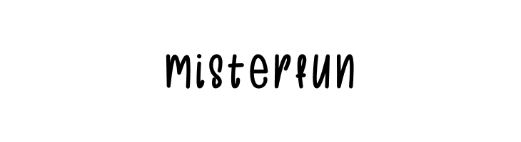 Misterfun  免费字体下载