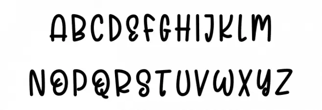 Misterfun Schriftart Groß