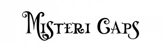 Misteri Caps  Frei Schriftart Herunterladen
