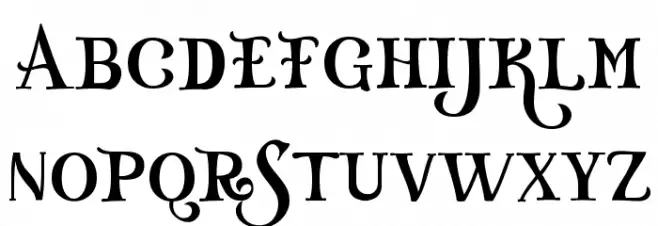 Misteri Caps Font LOWERCASE