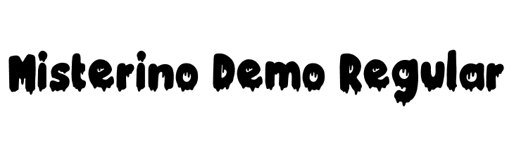 Misterino Demo Regular  les polices de caractères gratuit tlcharger