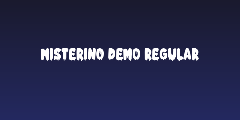 Misterino Demo Regular Social Header