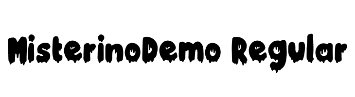 MisterinoDemo-Regular  フリーフォントのダウンロード