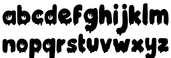 MisterinoDemo-Regular Font LOWERCASE