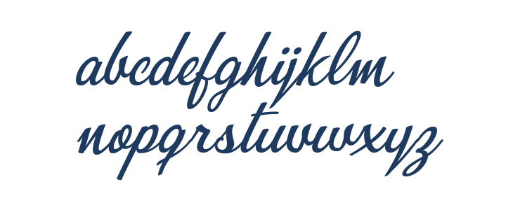 Misterios del Amor Personal Use Regular Lowercase