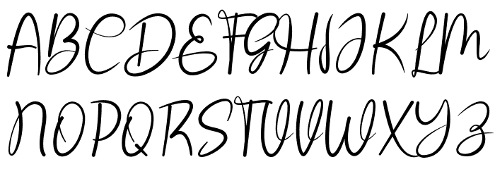 Misters Bold Font Litere mari