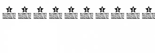 Mistery Curse Personal Use Font OTHER CHARS