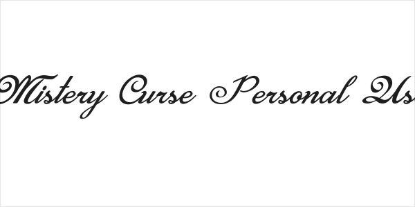 Mistery Curse Personal Use Logo