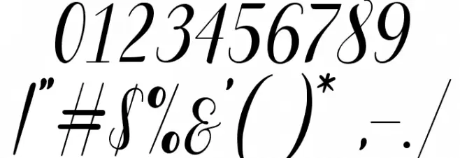 Mistery Heart Font OTHER CHARS