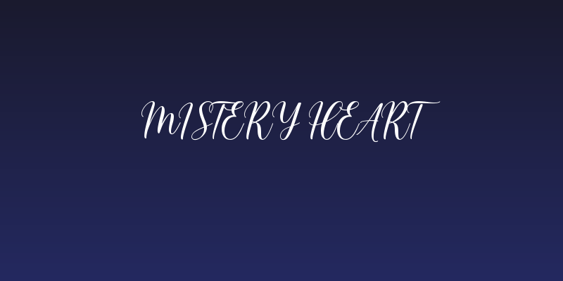 Mistery Heart Social Header