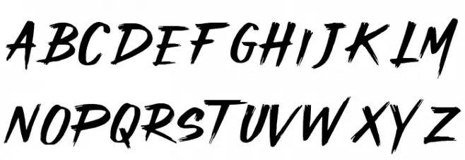 Mistery zero Regular Шрифта ВЕРХНИЙ