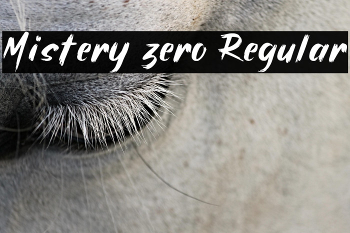 Mistery zero Regular Example 1